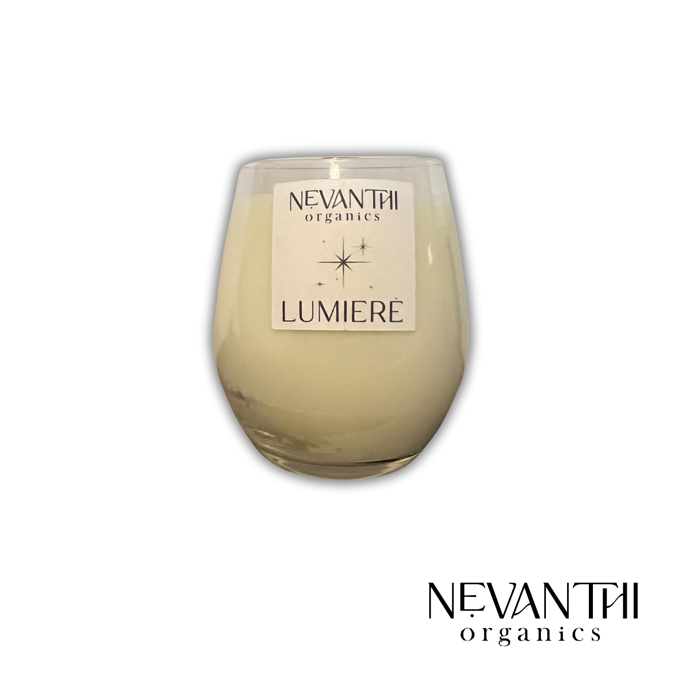 Lumiere Soy Wax Candle – Wooden Wick, Star Anise & Lime, Spiced Aroma - Nevanthi Organics