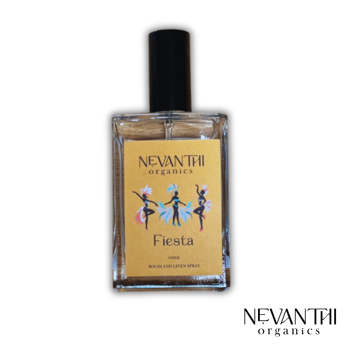 Fiesta Room & Linen Spray – Tropical Caramel & Vanilla - Nevanthi Organics