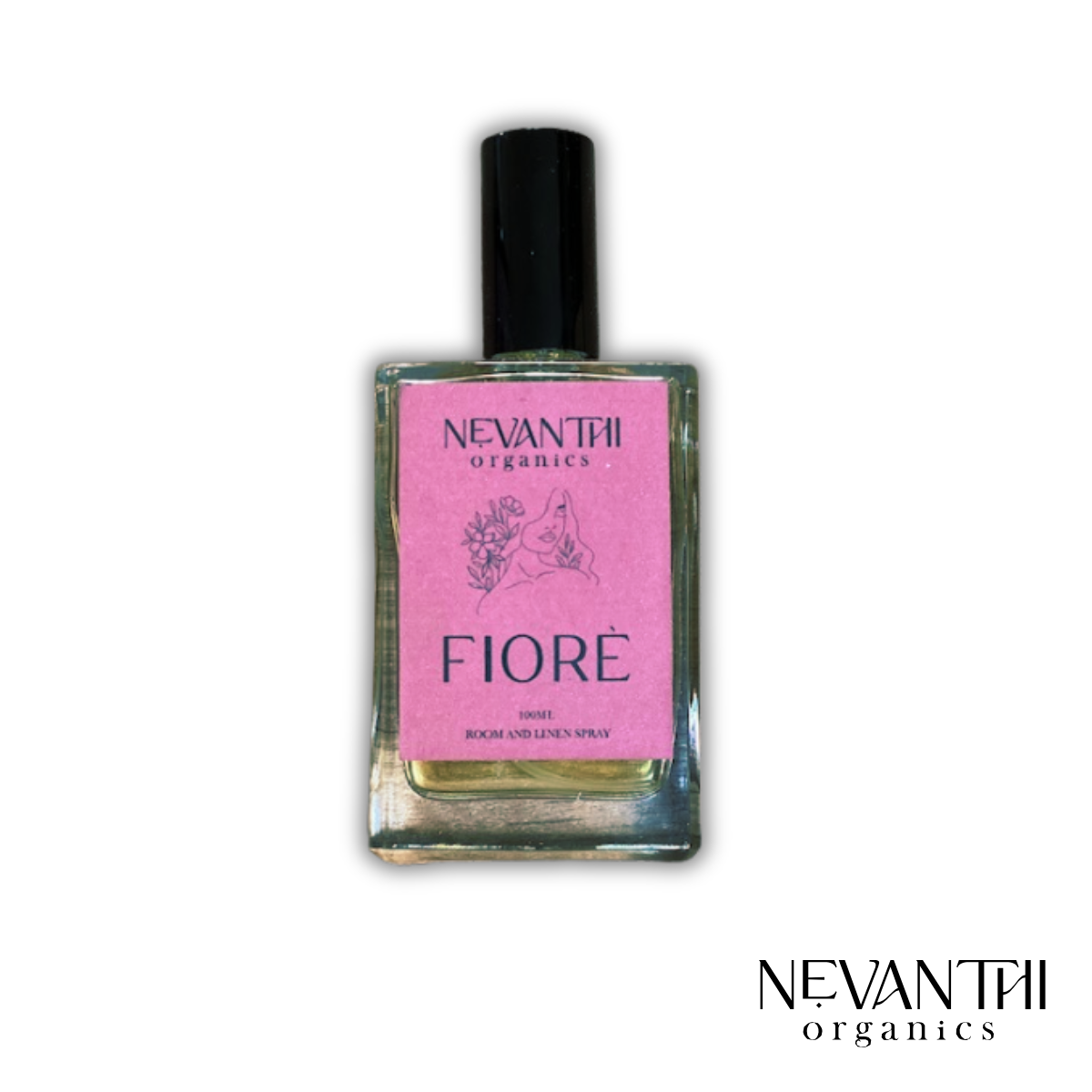 Fiore room and linen spray — luxury handmade UK home fragrance by Nevanthi Organics