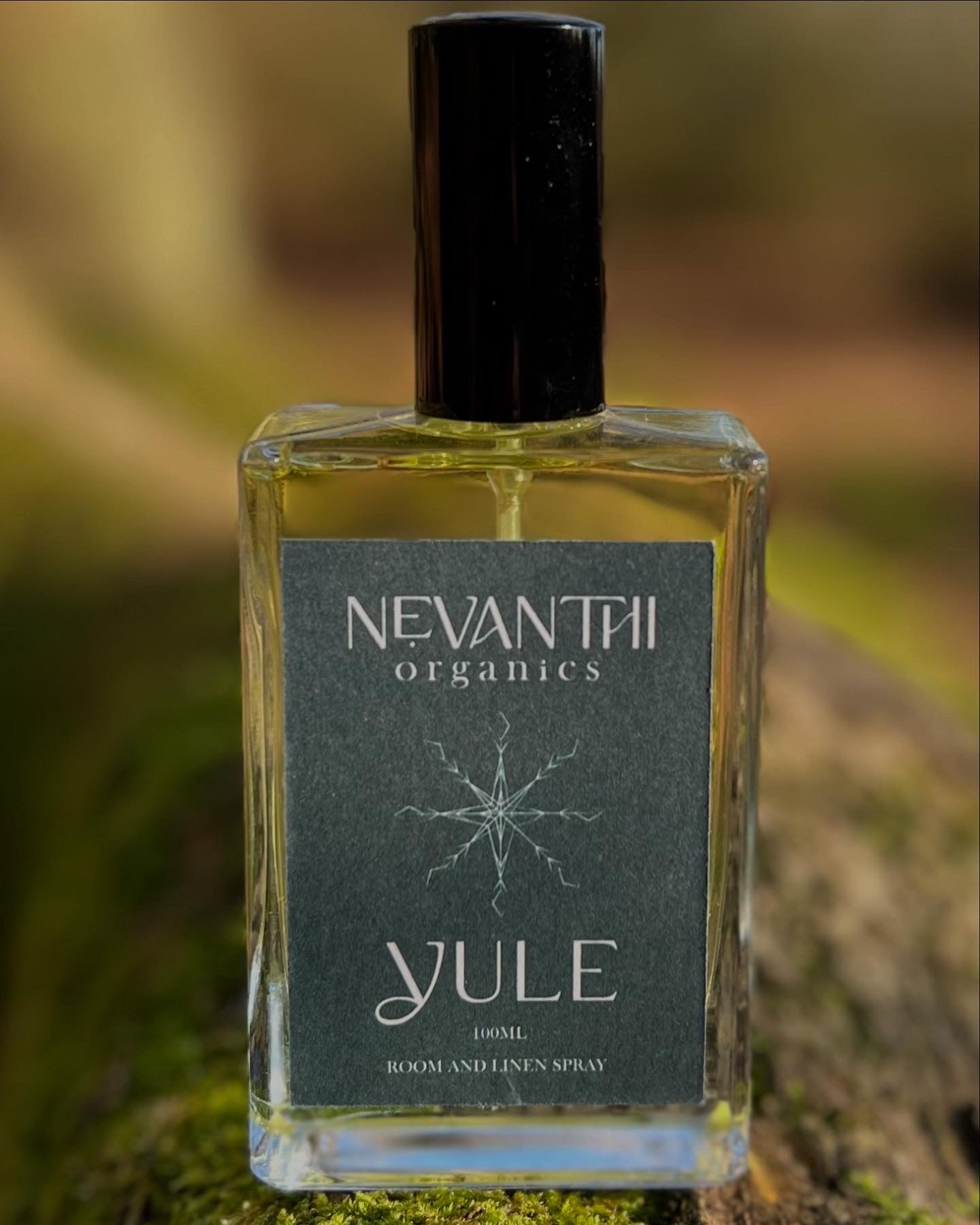Yule Room & Linen Spray – Cedarwood, Juniper & Frankincense, Christmas tree, Evergreen, Christmas - Nevanthi Organics