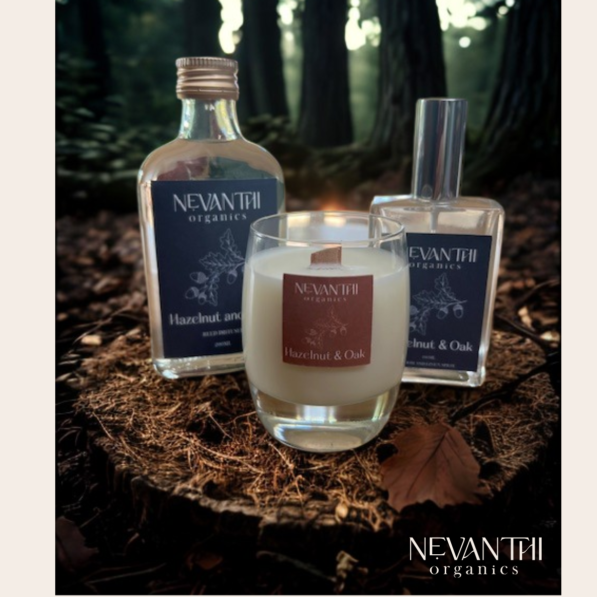 Hazelnut & Oak - Nevanthi Organics