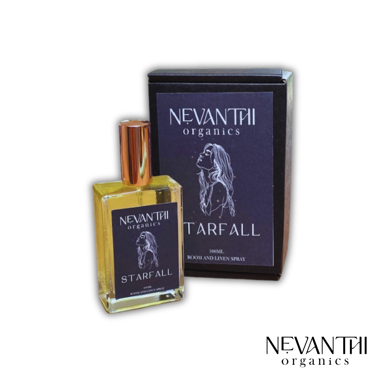 Starfall Room & Linen Spray – Vanilla & Essential Oils (ACOTAR Inspired) - Nevanthi Organics
