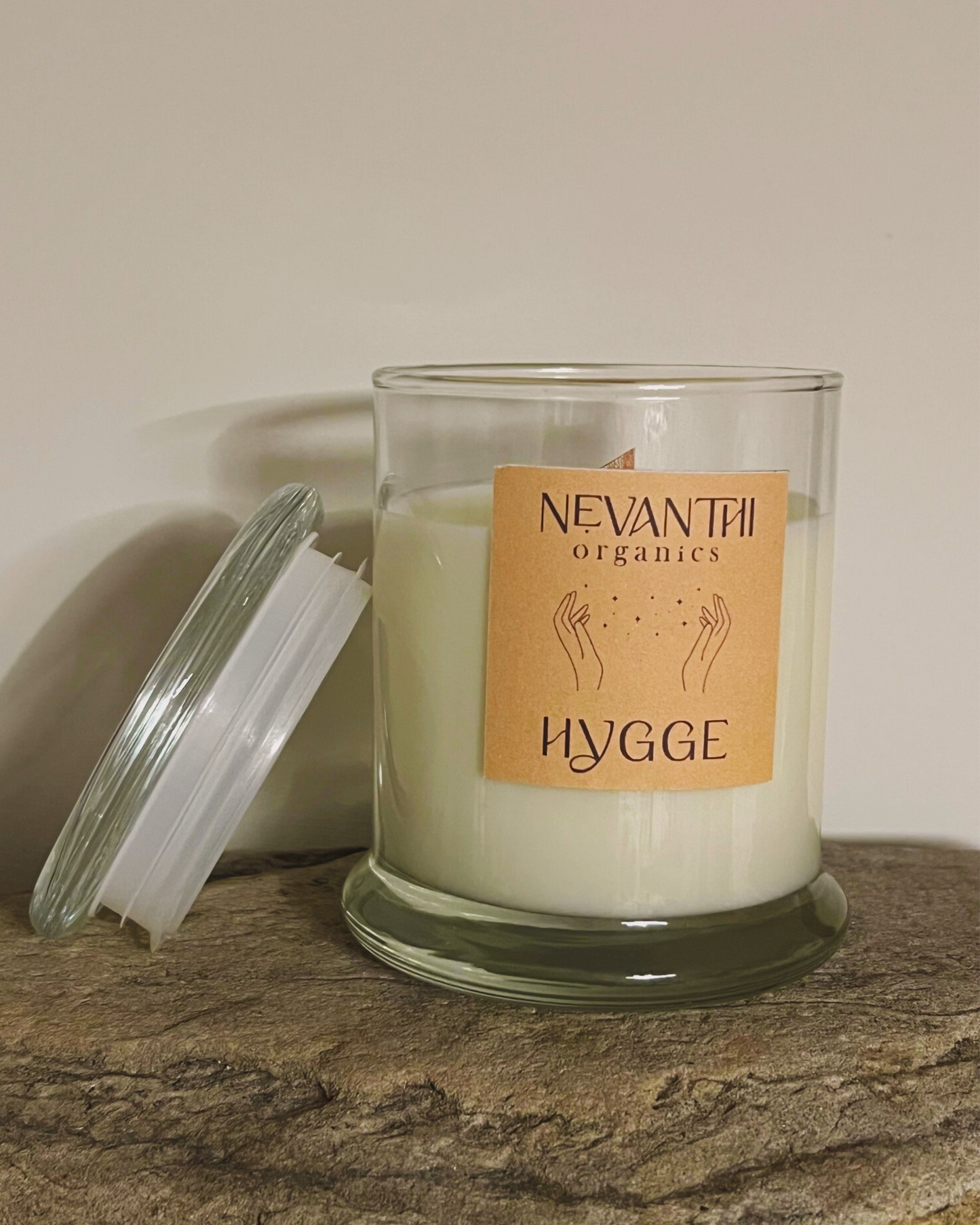 Hygge candle — vanilla bergamot and black pepper soy wax candle by Nevanthi Organics
