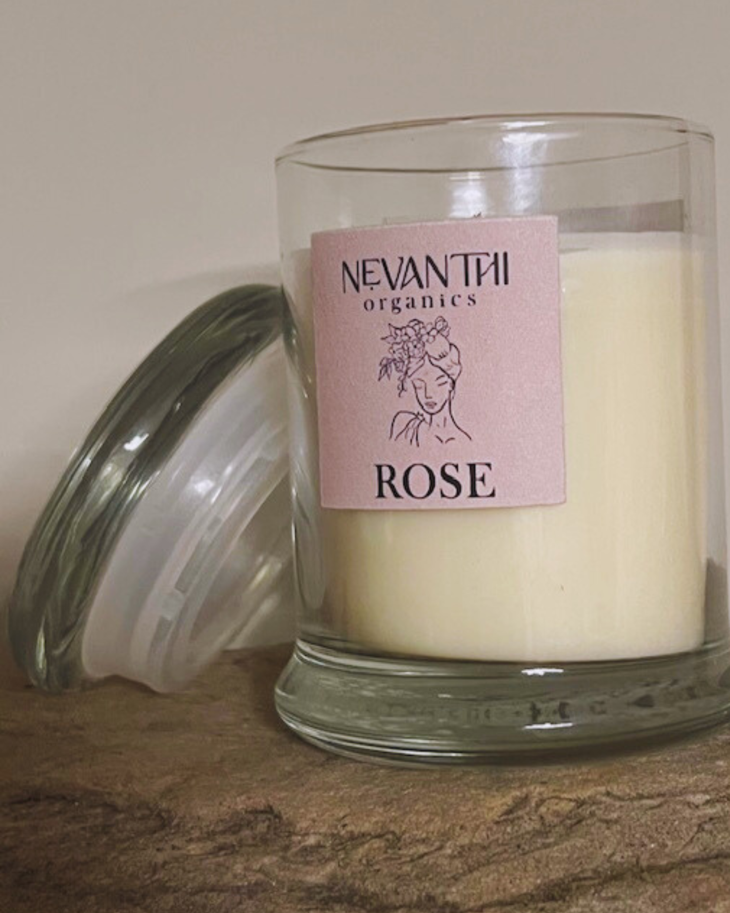 Rose Candle, Rose Geranium & Rosewood