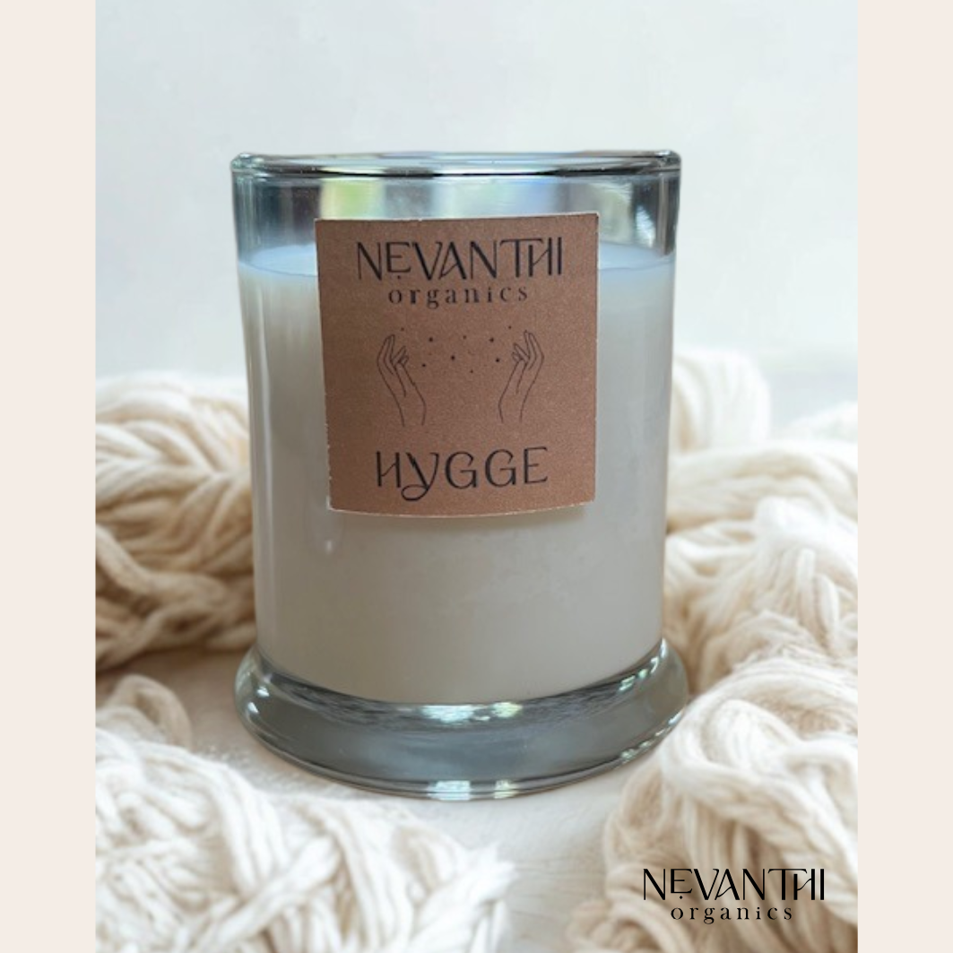 Hygge Soy Wax Candle — Vanilla, Black Pepper & Myrrh