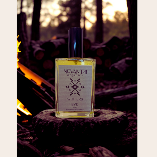 Winter’s Eve Room & Linen Spray – Cinnamon & Nutmeg - Nevanthi Organics
