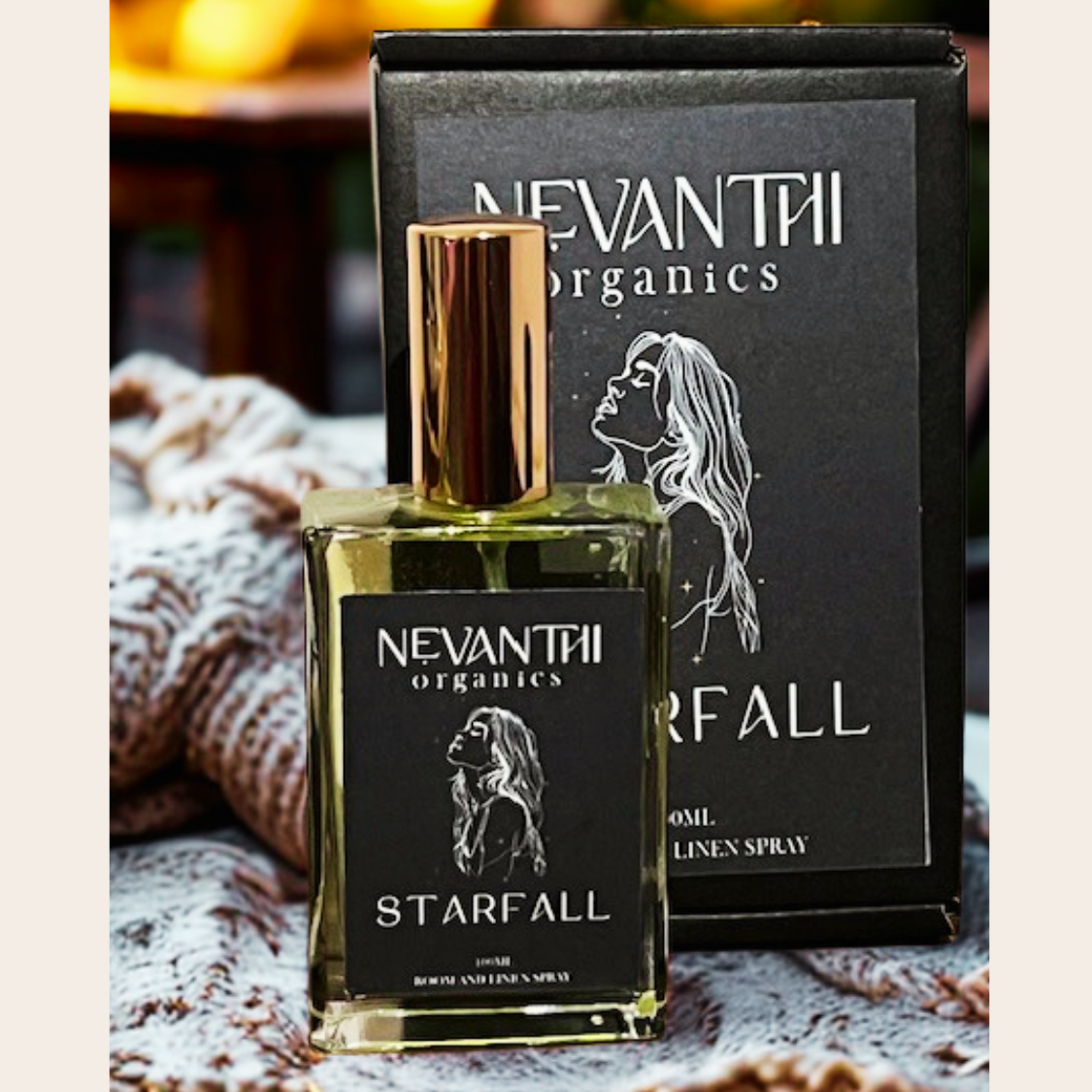 Starfall Room & Linen Spray – Vanilla & Essential Oils (ACOTAR Inspired) - Nevanthi Organics