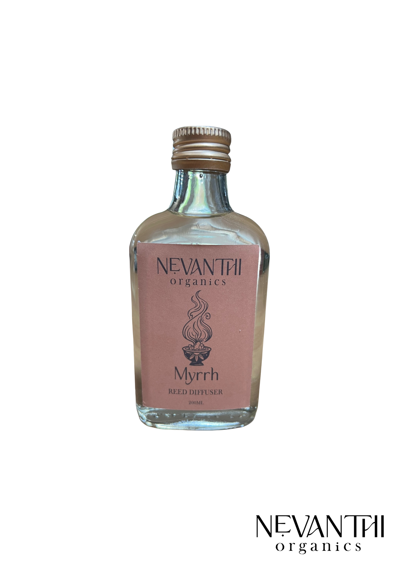 Omumbiri Myrrh & Tonka — Reed Diffuser | Nevanthi Organics